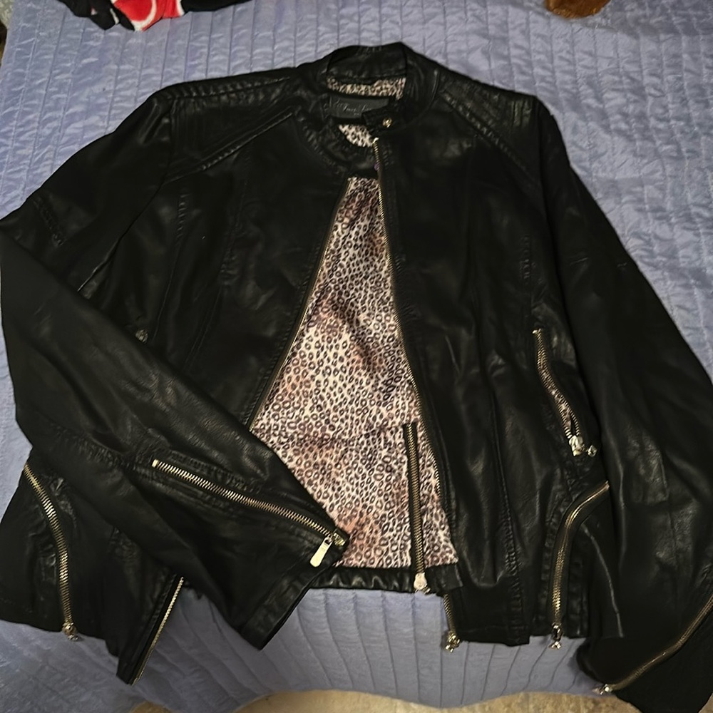 First Line Kids leather jacket.